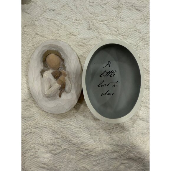 Willow Tree "My Friend" By Susan Lordi 2005 Demdaco Handcrafted Keepsake Box Fig - Picture 7 of 9